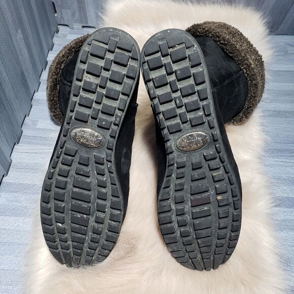 Stuart WeitzmanTan Stubedoo Suede Boots/Booties s - Picture 4 of 4